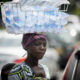 Women selling sachet water