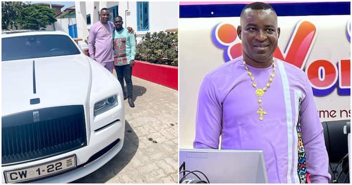 Chairman Wontumi Buys New Rolls Royce; Shows Off In New Photos