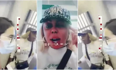 Afia Schwarzenegger Disgraced And Kicked Out Of KLM Flight From Holland To Ghana (WATCH)