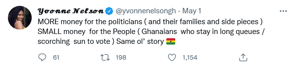 Akufo-Addo Lured Ghanaians With His Big English – Actress Yvonne Nelson