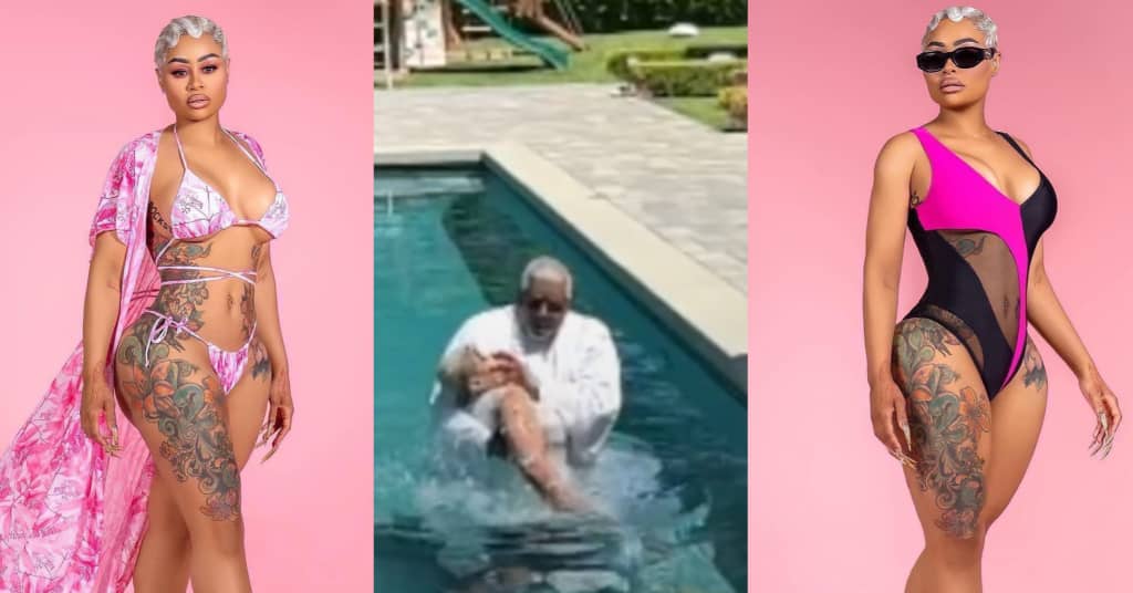 Blac Chyna Gets Baptized On Birthday As She Gives Life To Christ