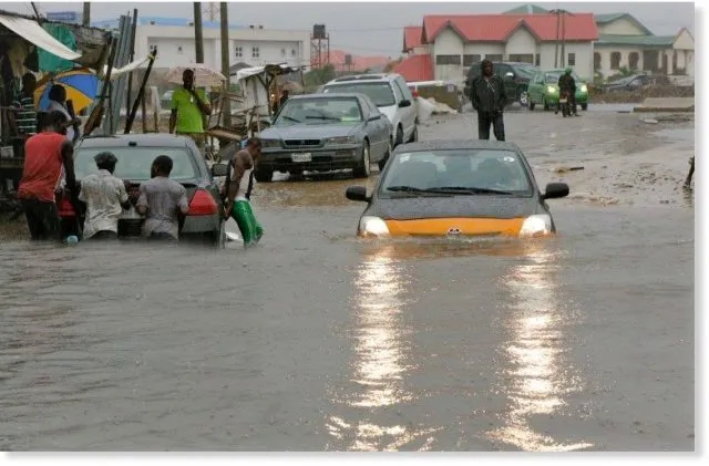 Heavy Downpour Leaves Some Parts Of Accra Flooded Again