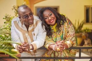 Oheneyere Gifty Anti and her husband, Nana Ansah Kwao II
