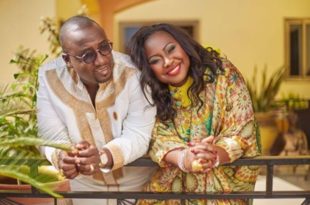 Oheneyere Gifty Anti and her husband, Nana Ansah Kwao II