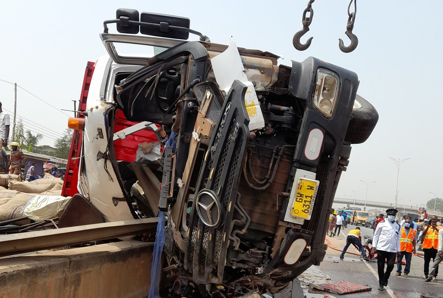 Tragic Accident Claims 14 Lives on Amasaman China Mall Road ...